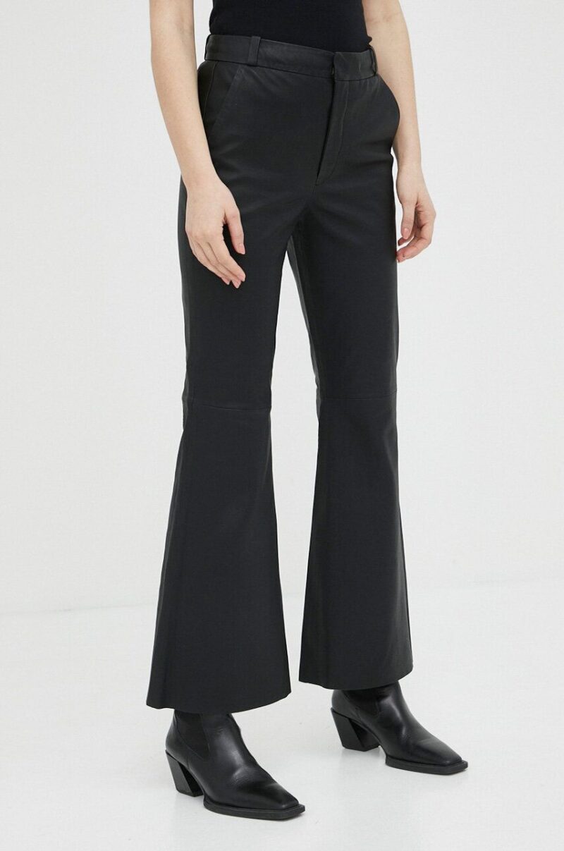 By Malene Birger pantaloni de piele Evyn femei