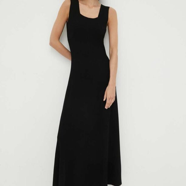 By Malene Birger rochie Lilo culoarea negru