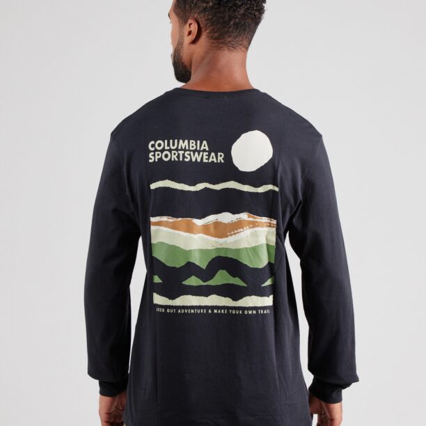 COLUMBIA Tricou funcțional 'Explorers CanyonTorn Sun'  bej / maro / verde / negru preţ