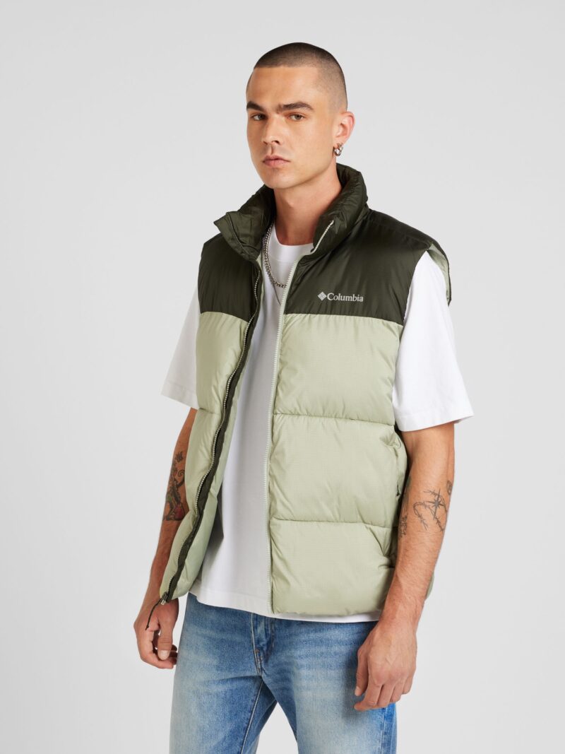 Cumpăra COLUMBIA Vestă sport 'Puffect III'  oliv / verde pastel