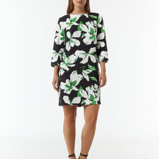 Cumpăra COMMA Rochie  verde / negru / alb