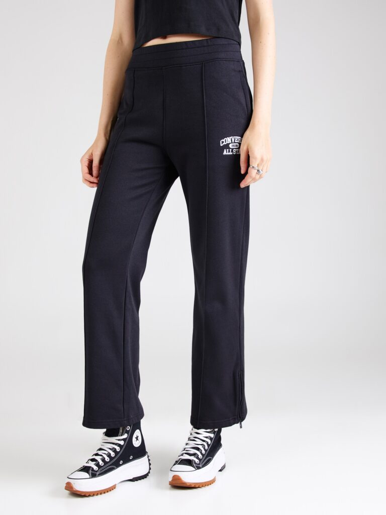 CONVERSE Pantaloni 'HERITAGE'  negru / alb