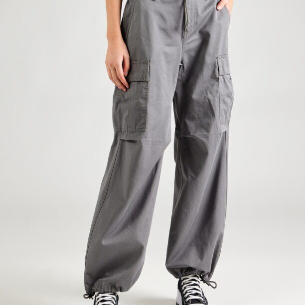 CONVERSE Pantaloni cu buzunare  gri