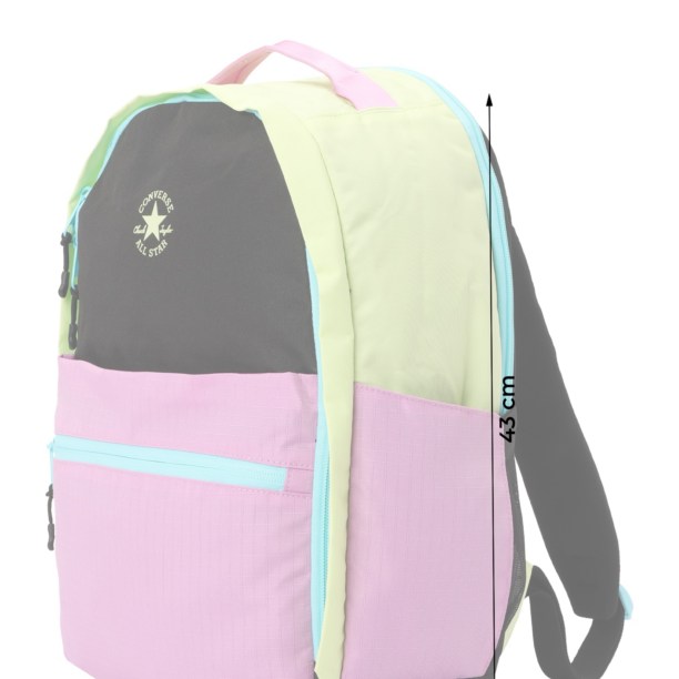 CONVERSE Rucsac 'MULTIVERSE'  albastru aqua / galben lămâie / mov orhidee / negru preţ