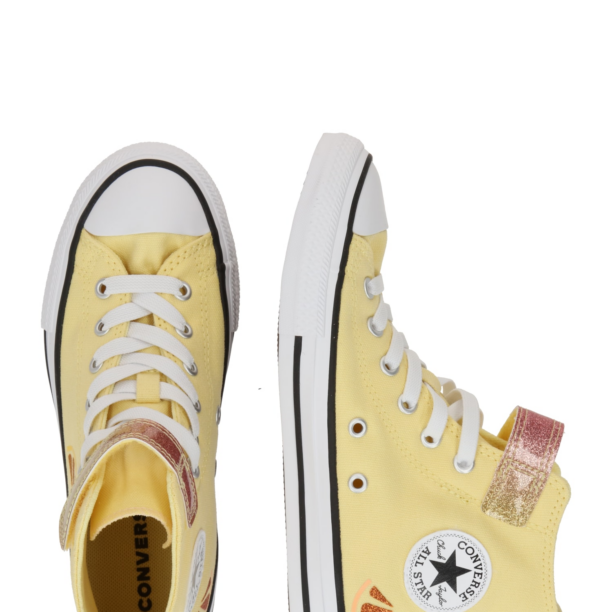 CONVERSE Sneaker 'CHUCK TAYLOR ALL STAR EASY ON'  galben pastel / portocaliu / alb