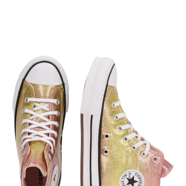 CONVERSE Sneaker 'CHUCK TAYLOR ALL STAR'  auriu / roz / negru / alb