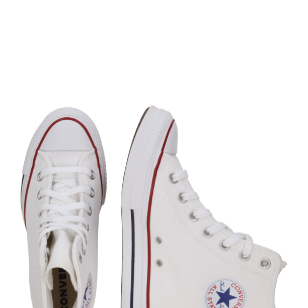 CONVERSE Sneaker înalt 'CHUCK TAYLOR ALL STAR CLASSIC WEDGE PLATFORM'  alb