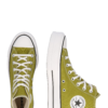 CONVERSE Sneaker înalt 'CHUCK TAYLOR ALL STAR LIFT'  verde kiwi / negru / alb