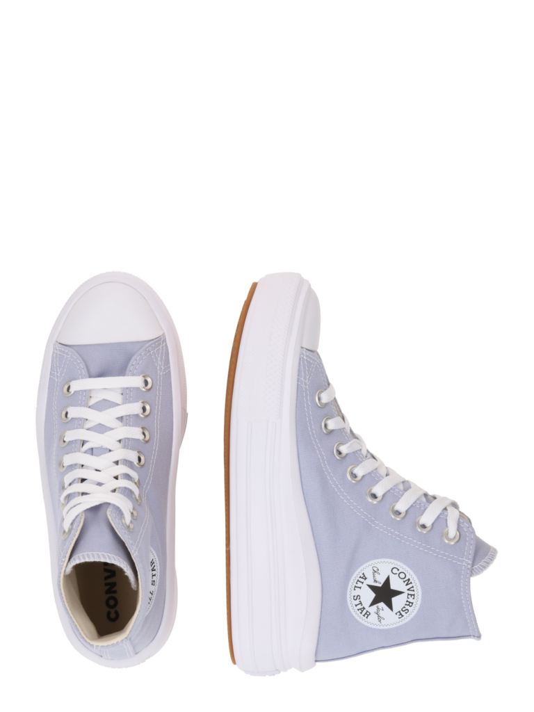 CONVERSE Sneaker înalt 'CHUCK TAYLOR ALL STAR MOVE'  mov deschis / negru / alb