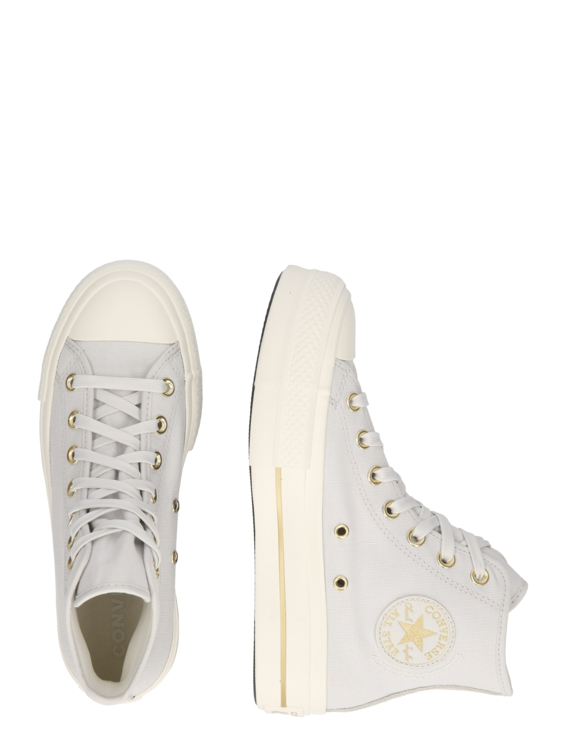 CONVERSE Sneaker înalt 'CHUCK TAYLOR ALL STAR'  gri deschis