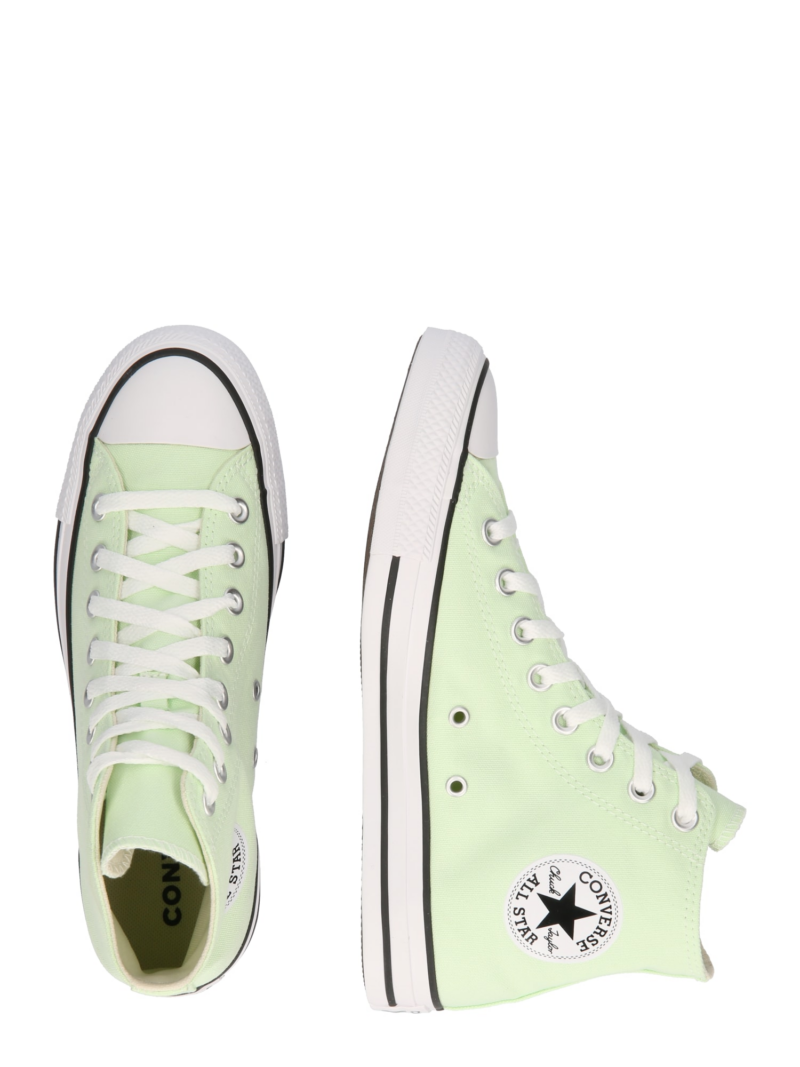 CONVERSE Sneaker înalt 'CHUCK TAYLOR ALL STAR'  verde mentă / negru / alb