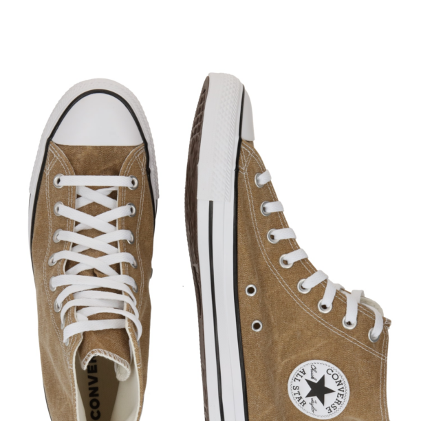 CONVERSE Sneaker înalt 'Chuck Taylor All Star'  bej / negru / alb