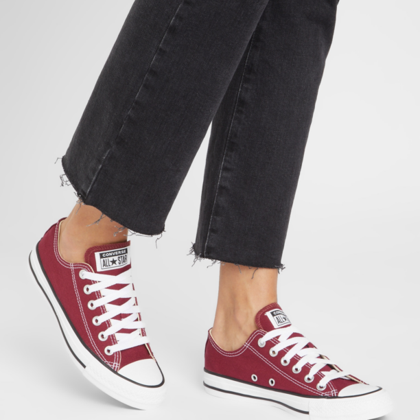 Preţ CONVERSE Sneaker low 'Chuck Taylor All Star Ox'  roșu carmin / alb