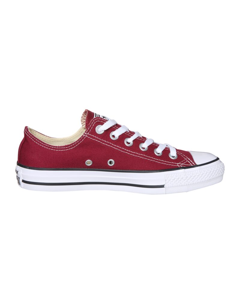 CONVERSE Sneaker low 'Chuck Taylor All Star Ox'  roșu carmin / alb