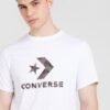 CONVERSE Tricou 'BACK TO SCHOOL'  gri / gri taupe / alb