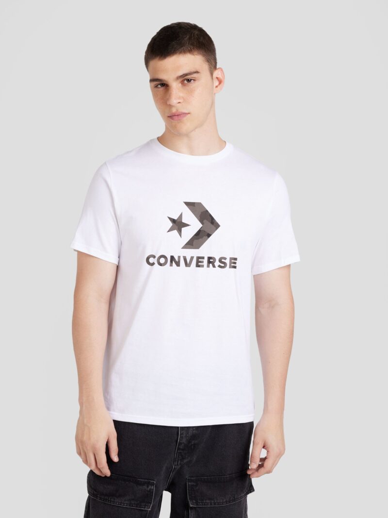 Preţ CONVERSE Tricou 'BACK TO SCHOOL'  gri / gri taupe / alb