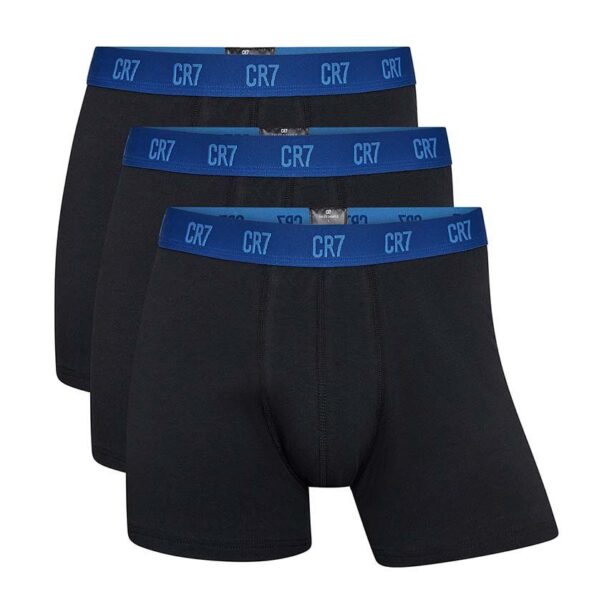 CR7 Cristiano Ronaldo boxeri de bumbac 3-pack culoarea negru preţ