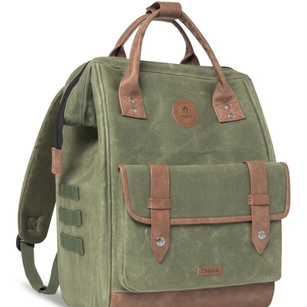 Cabaia Rucsac 'Adventurer'  maro / verde preţ