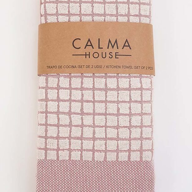 Calma House un set de prosoape de bucătărie Oporto 50 x 50 cm 2-pack