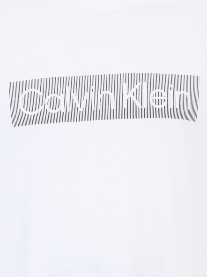 Calvin Klein Big & Tall Tricou  gri metalic / alb preţ