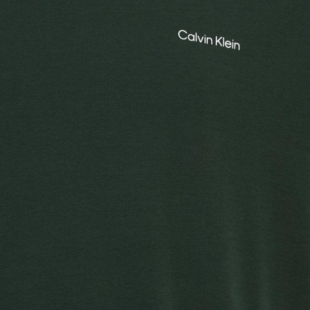 Calvin Klein Big & Tall Tricou  verde închis / alb preţ