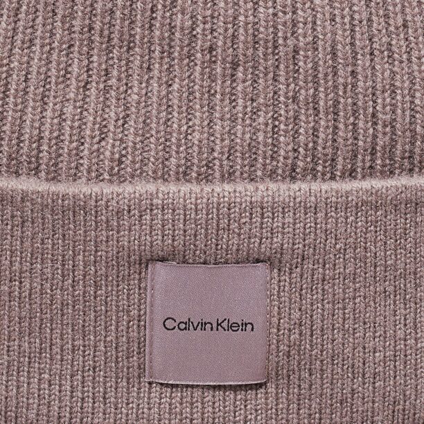 Calvin Klein Căciulă  gri taupe preţ