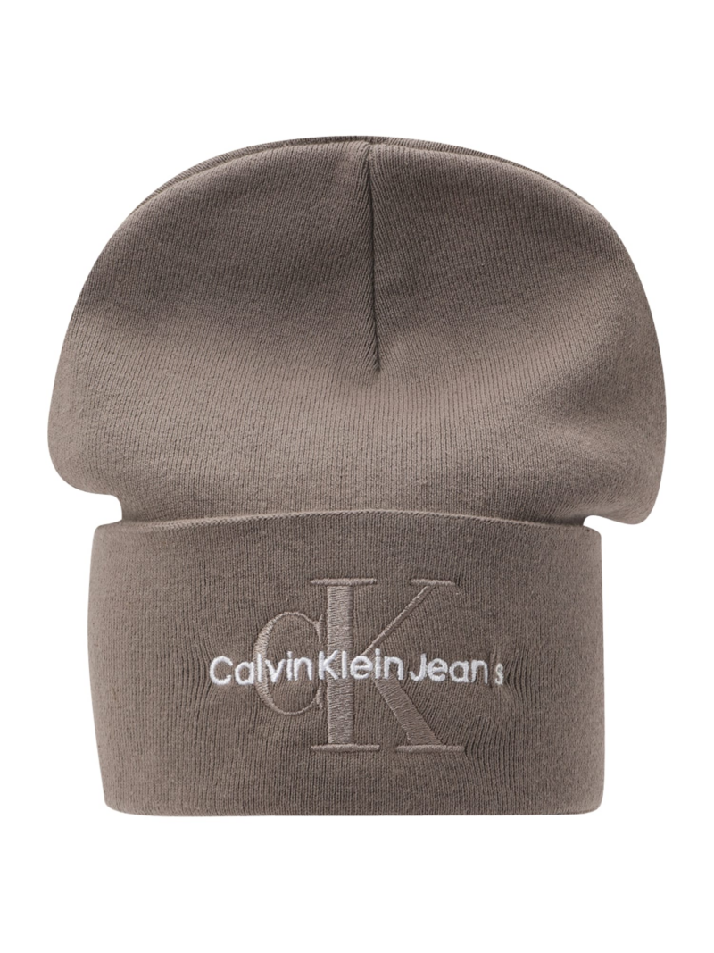 Calvin Klein Jeans Căciulă  gri / alb