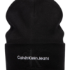 Calvin Klein Jeans Căciulă  negru / alb