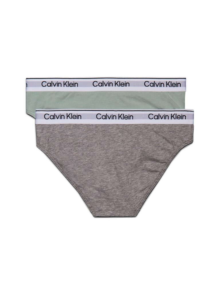 Calvin Klein Jeans Chiloţi  gri amestecat / verde deschis / negru / alb