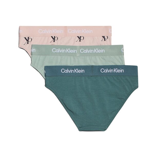 Calvin Klein Jeans Chiloţi  verde smarald / verde pastel / roz / alb