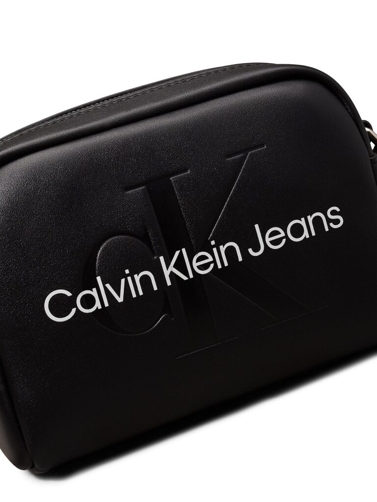 Calvin Klein Jeans Geantă de umăr  negru / alb preţ