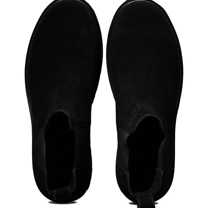 Calvin Klein Jeans Ghete chelsea  negru / alb preţ