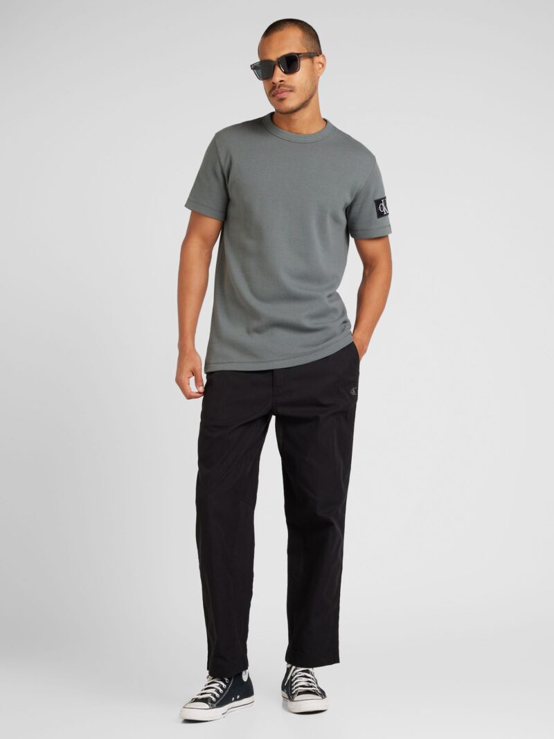 Cumpăra Calvin Klein Jeans Pantaloni  gri / negru