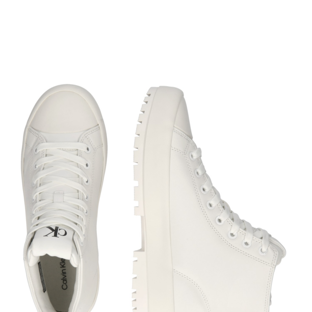 Calvin Klein Jeans Sneaker înalt  alb