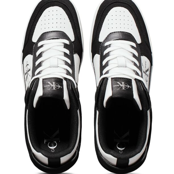 Calvin Klein Jeans Sneaker înalt  negru / alb preţ