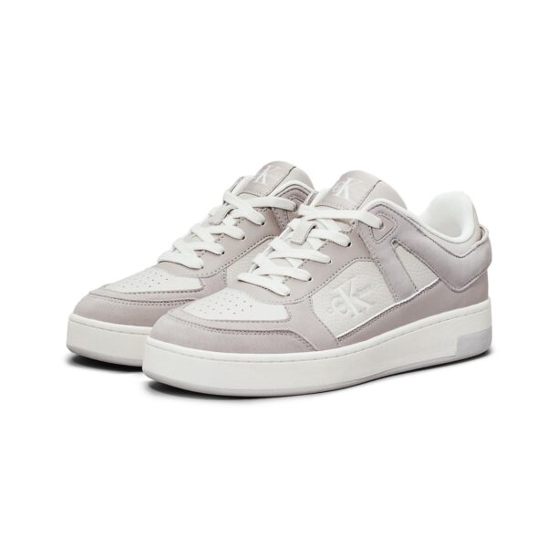 Calvin Klein Jeans Sneaker low  alb kitt / alb preţ