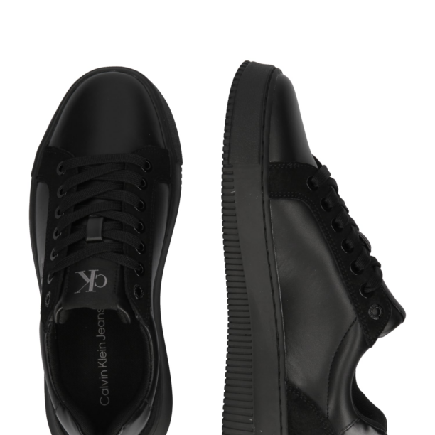 Calvin Klein Jeans Sneaker low  gri / negru