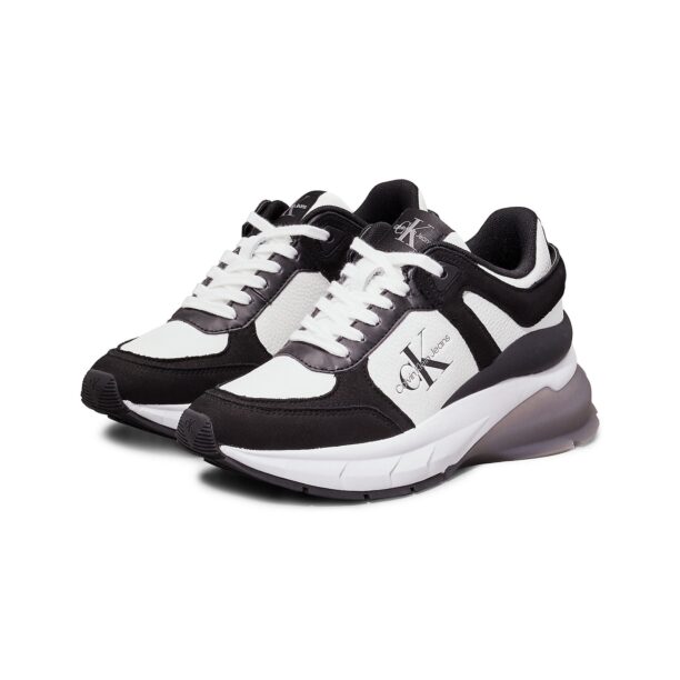 Calvin Klein Jeans Sneaker low  negru / alb preţ