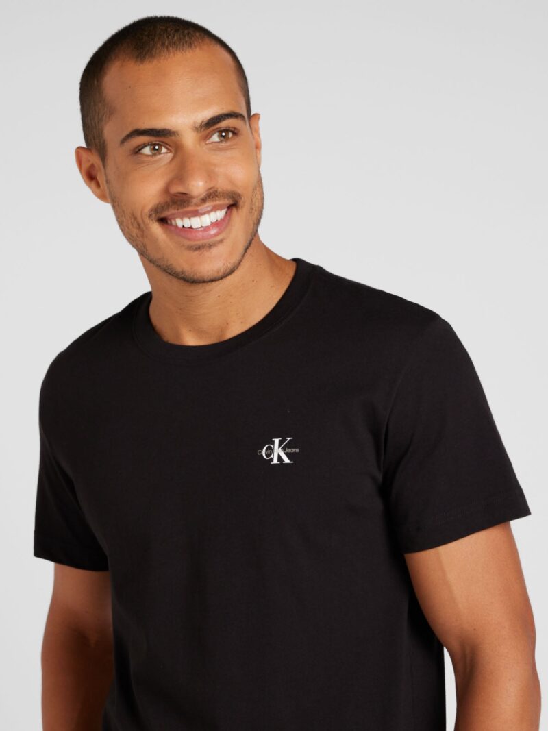 Preţ Calvin Klein Jeans Tricou  albastru marin / gri / negru / alb