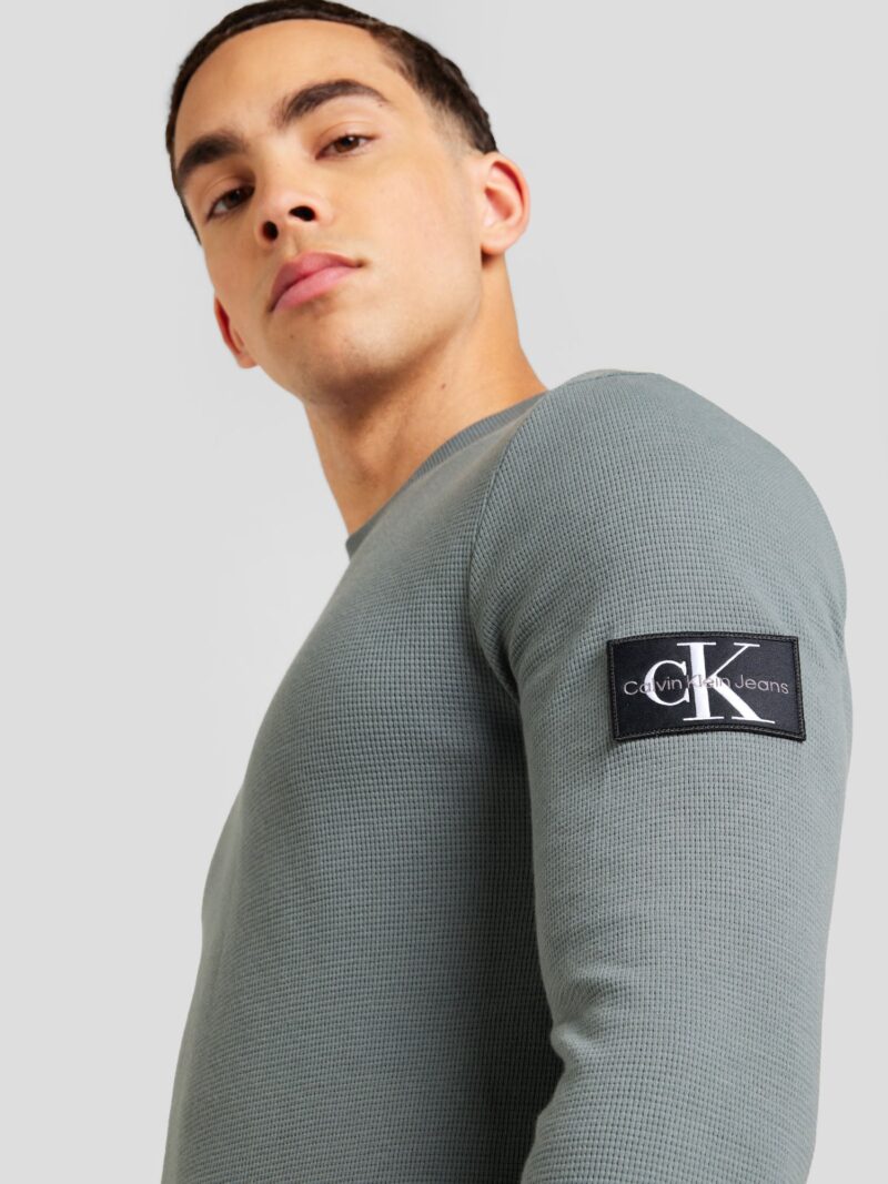 Cumpăra Calvin Klein Jeans Tricou  gri bazalt / negru / alb