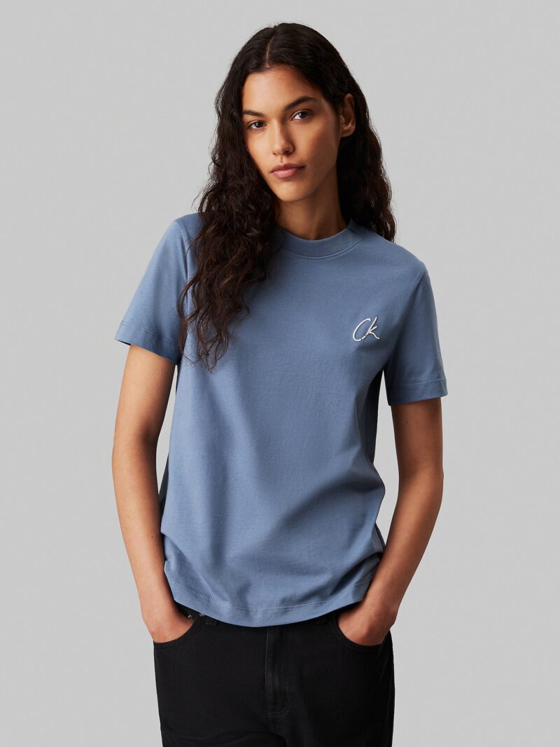 Calvin Klein Jeans Tricou  opal / alb