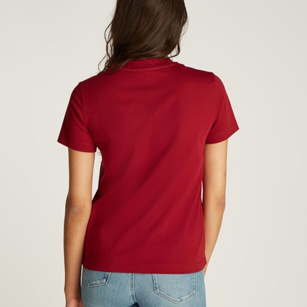 Calvin Klein Jeans Tricou  roșu bordeaux preţ