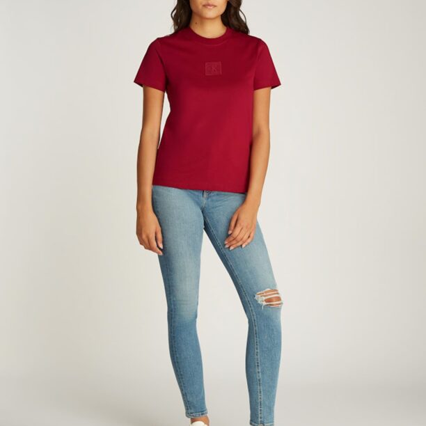 Cumpăra Calvin Klein Jeans Tricou  roșu bordeaux