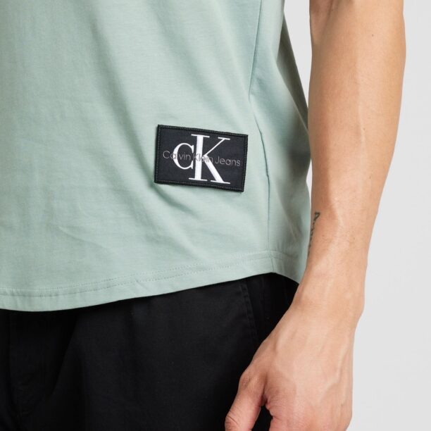 Preţ Calvin Klein Jeans Tricou  verde mentă / negru / alb