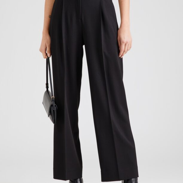 Calvin Klein Pantaloni cu dungă  negru