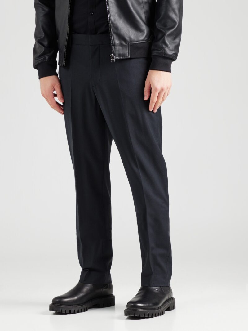 Calvin Klein Pantaloni cu dungă  negru