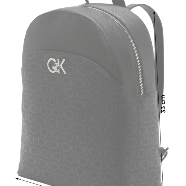 Calvin Klein Rucsac  gri metalic / negru