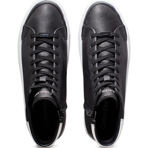 Calvin Klein Sneaker înalt 'VULC'  negru / alb preţ