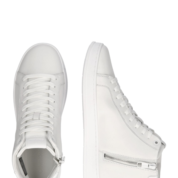 Calvin Klein Sneaker înalt  alb