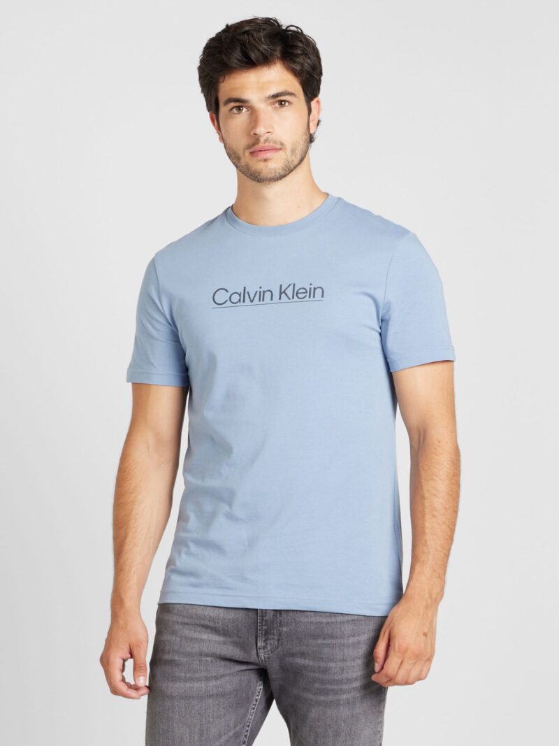 Calvin Klein Tricou  albastru deschis / albastru închis preţ